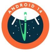 Android 14 logo hints at satellite capability.
