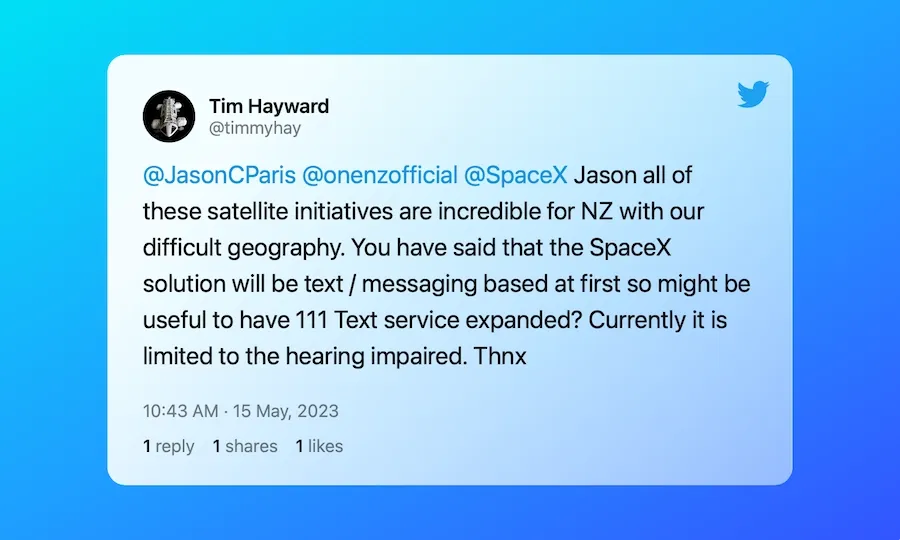 Tim Hayward asks Jason Paris about SpaceX.