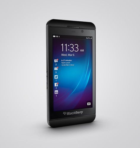 Blackberry Z10.