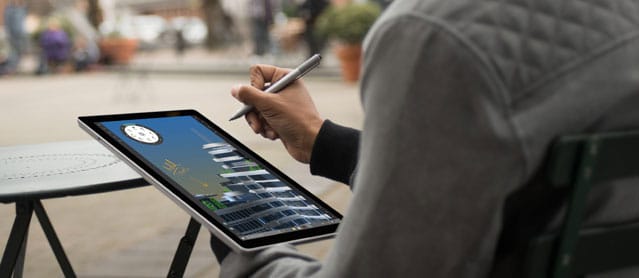 Microsoft Surface Pro 4.