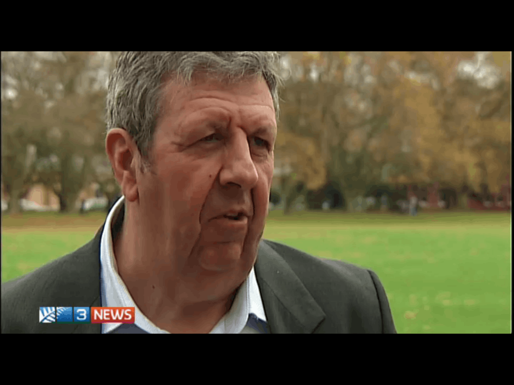 Bill Bennett on TV3 News. 