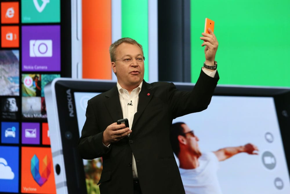 Nokia Boss Elop.