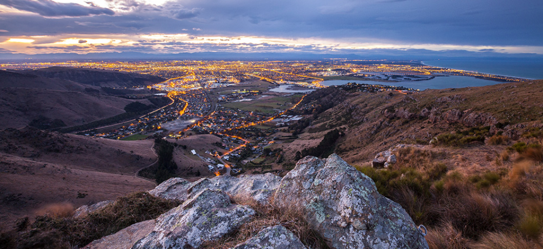 Enable's fibre network in Christchurch.