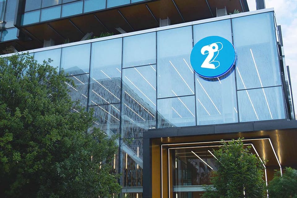 2degrees HQ, Fanshaw Street Auckland. 