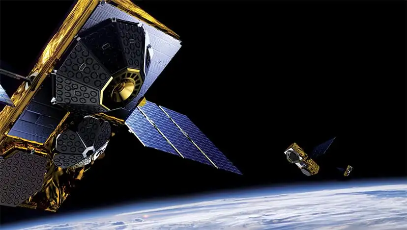 Apple invests in Globalstar satellite network.