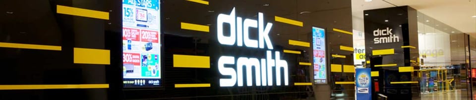 Dick Smith store. 