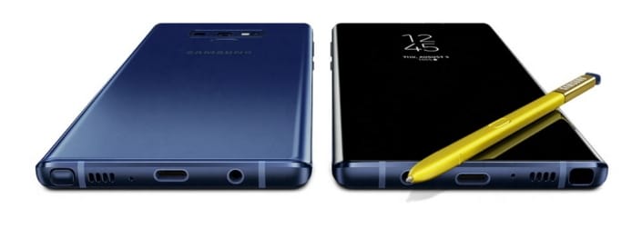 Galaxy Note 9.
