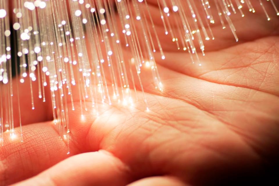 Fibre to the hand.